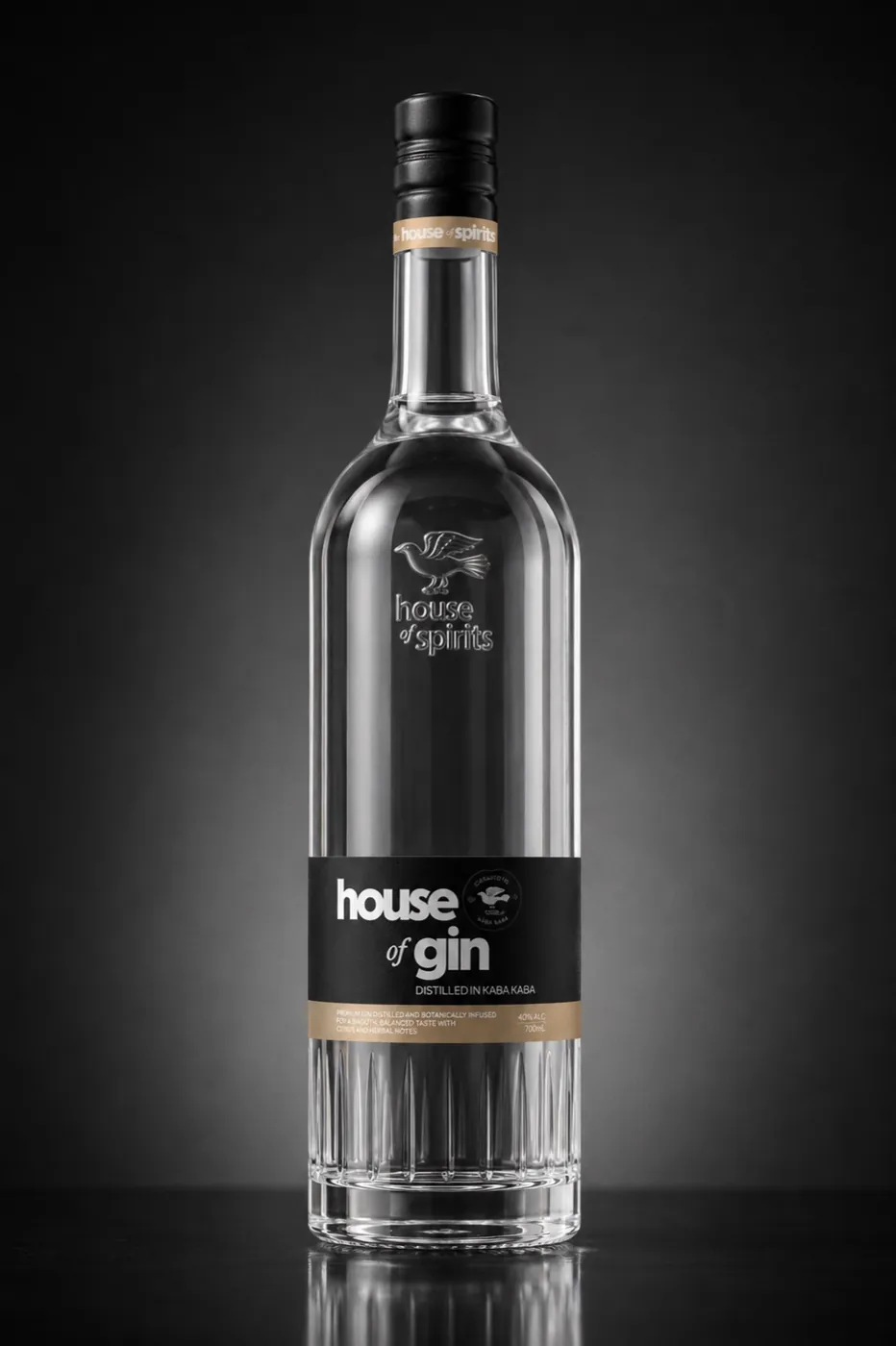House of Gin bottle